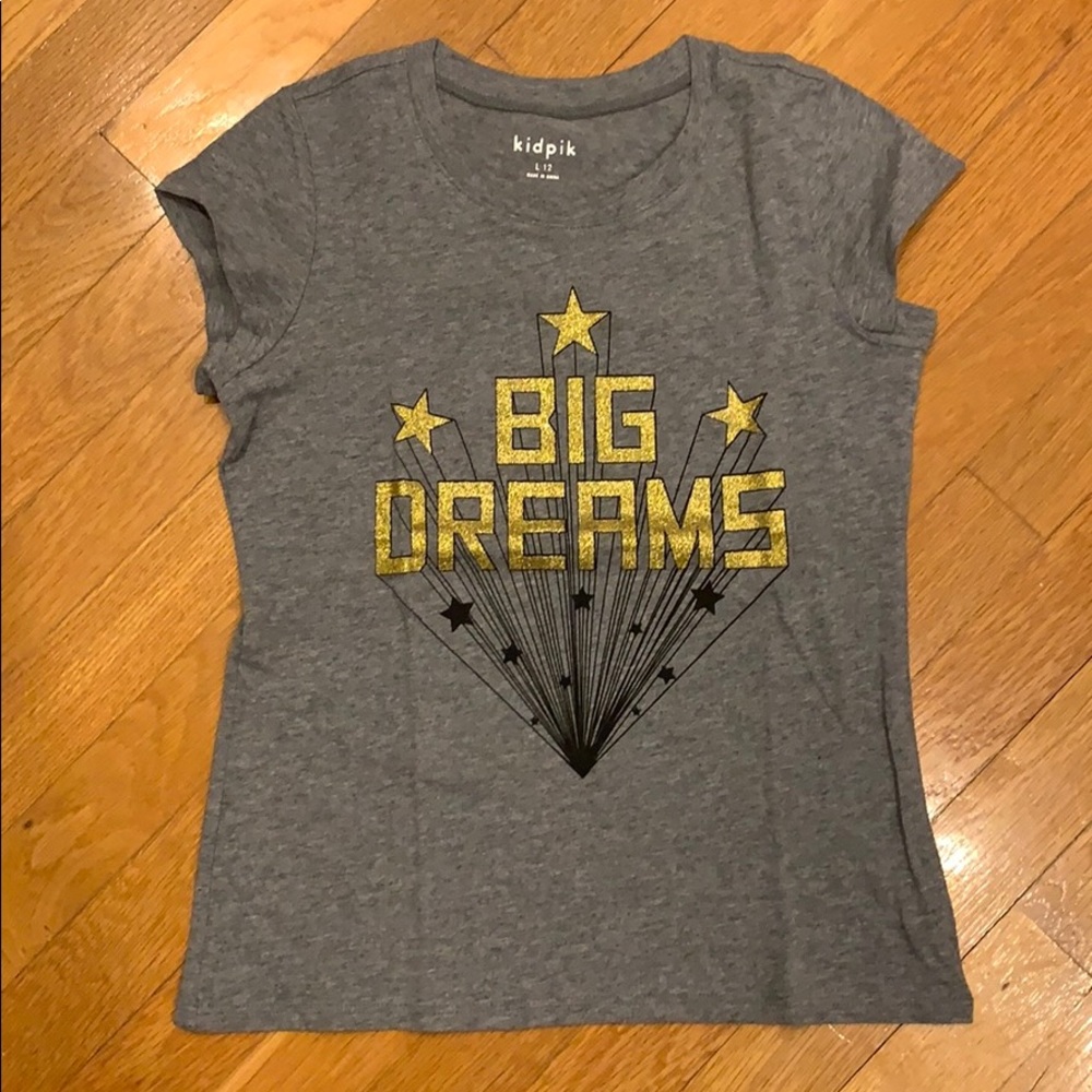 kidpik “BIG DREAMS” t-shirt